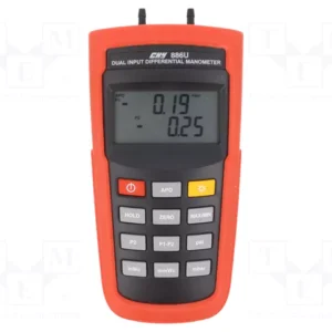 DIRDIVERS MANÓMETRO DE PRESIÓN DIFERENCIAL DIGITAL (MAGNEHELIC)