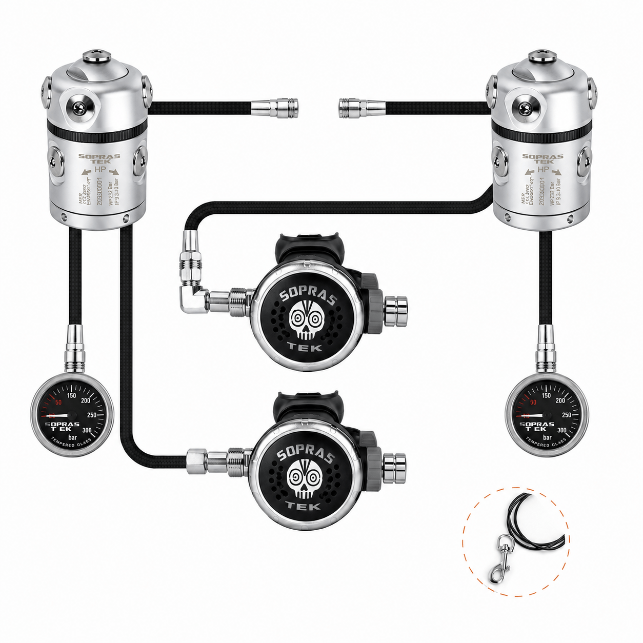 SOPRAS TEK MERCURIO SIDEMOUNT